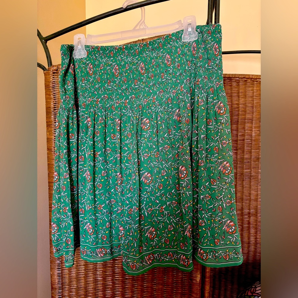 NWT Max Studio Green Knee-Length Skirt